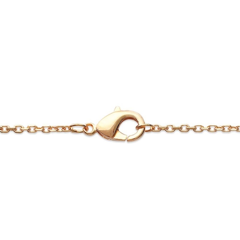 Bracelet coeur ciselé Plaqué OR 750 3 microns