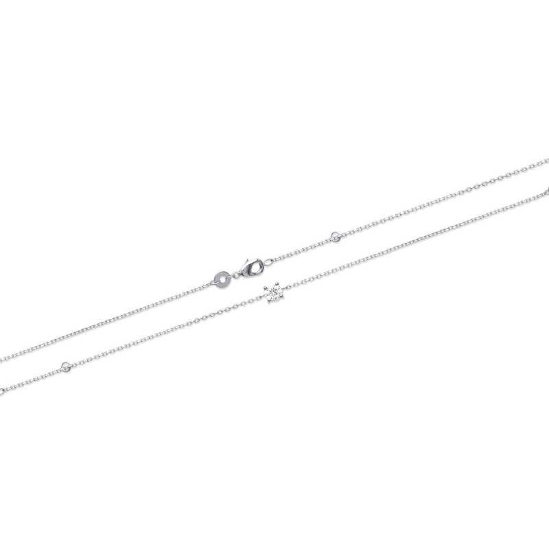 Bracelet oxyde de zirconium Argent 925 Rhodié