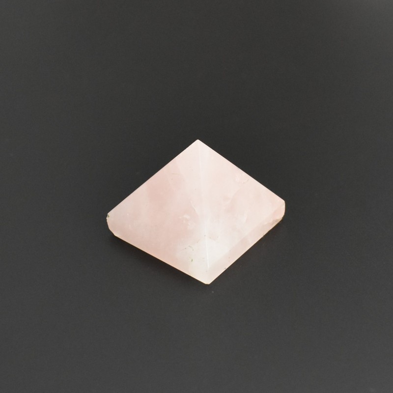 Pyramide Quartz rose pierre naturelle Pyramide Quartz rose pierre naturelle
