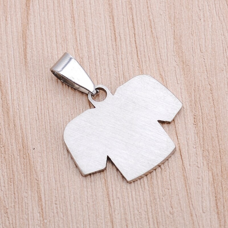 Collier maillot t-shirt prénom acier gravure personnalisée