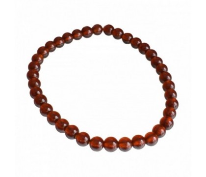 Bracelet en Grenat Brun Hessonite Force Intérieure et Stabilité Émotionnelle