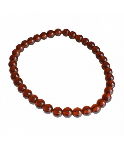 Bracelet en Grenat Brun Hessonite Force Intérieure et Stabilité Émotionnelle