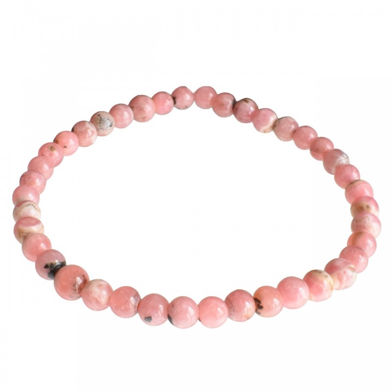 Bracelet en Rhodochrosite Amour de Soi et Équilibre Émotionnel Bracelet en Rhodochrosite Amour de Soi et Équilibre Émotionnel