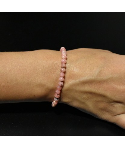 Bracelet en Rhodochrosite Amour de Soi et Équilibre Émotionnel