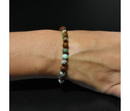 Bracelet en Chrysoprase Équilibre et Harmonie
