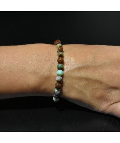 Bracelet en Chrysoprase Équilibre et Harmonie