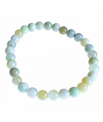 Bracelet en Jade de Birmanie Sérénité et Équilibre