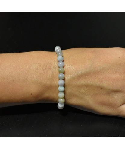Bracelet en Jade de Birmanie Sérénité et Équilibre