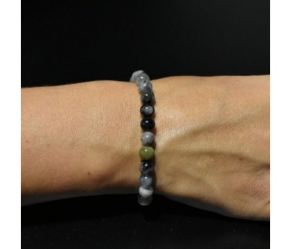 Bracelet en Tourmaline oeil de Chat Protection et Clarté