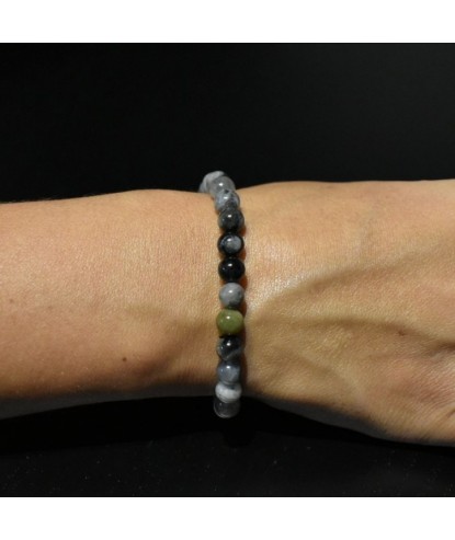 Bracelet en Tourmaline oeil de Chat Protection et Clarté