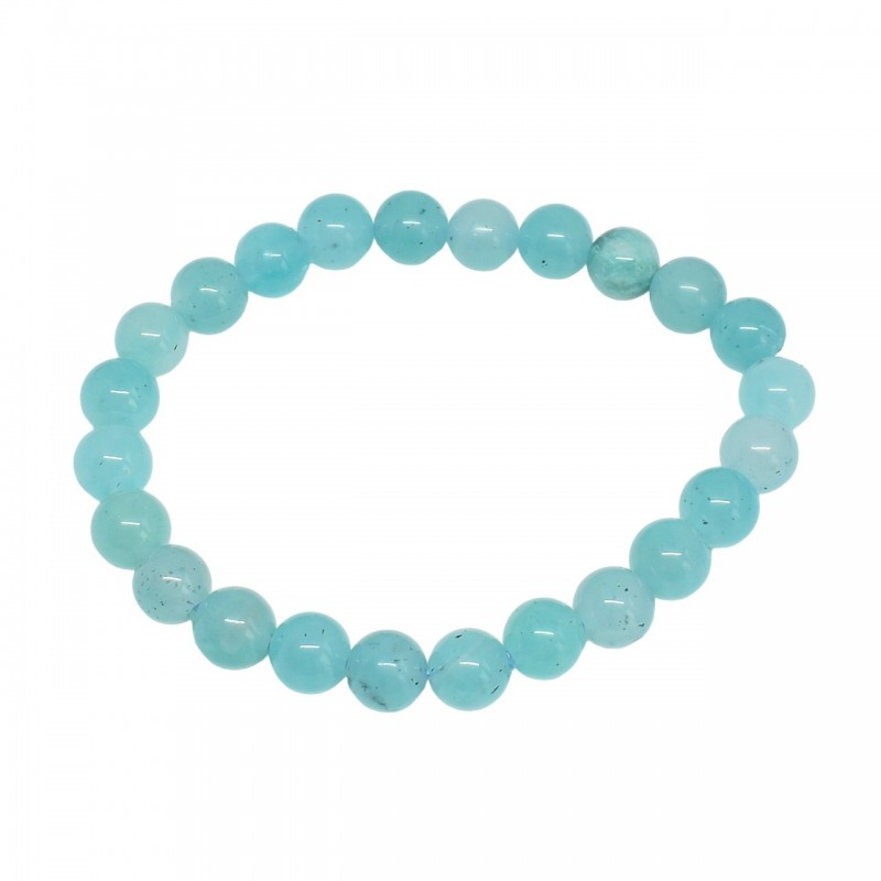 Bracelet en Amazonite Apaisement et Expression de Soi Bracelet en Amazonite Apaisement et Expression de Soi