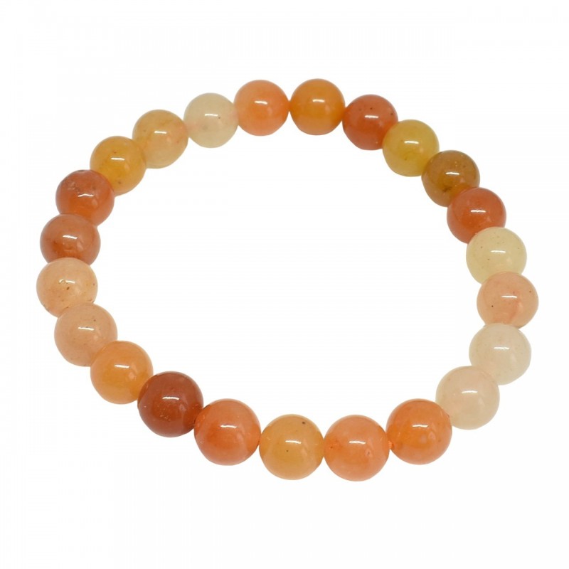 Bracelet en Aventurine Orange Énergie et Joie de Vivre Bracelet en Aventurine Orange Énergie et Joie de Vivre