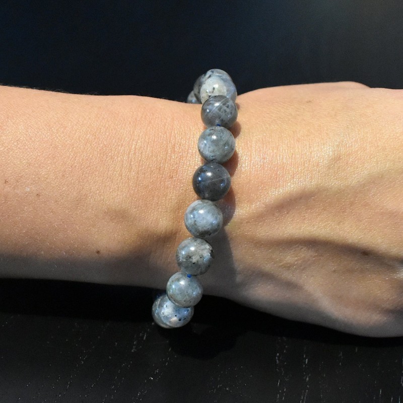 Bracelet en Labradorite Protection et Intuition Bracelet en Labradorite Protection et Intuition