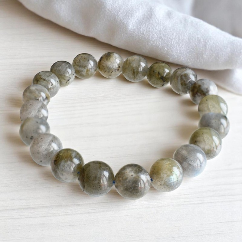 Bracelet en Labradorite Protection et Intuition Bracelet en Labradorite Protection et Intuition