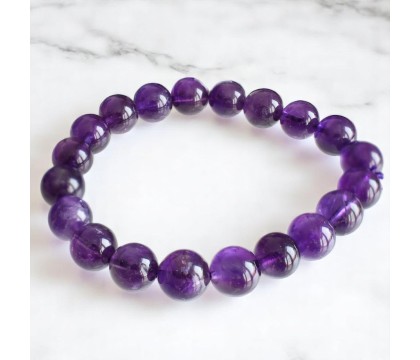 Bracelet en Améthyste Calme et Intuition Bracelet en Améthyste Calme et Intuition