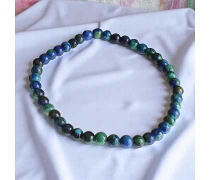 Bracelet en Azurite Malachite Harmonie et Équilibre Énergétique Bracelet en Azurite Malachite Harmonie et Équilibre Énergétique