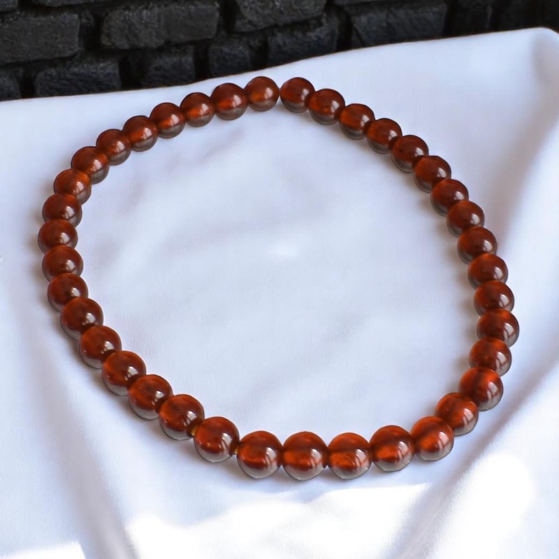 Bracelet en Grenat Brun Hessonite Force Intérieure et Stabilité Émotionnelle Bracelet en Grenat Brun Hessonite Force Intérieure et Stabilité Émotionnelle