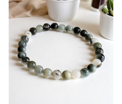 Bracelet en Tourmaline oeil de Chat Protection et Clarté Bracelet en Tourmaline oeil de Chat Protection et Clarté