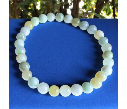 Bracelet en Jade de Birmanie Sérénité et Équilibre Bracelet en Jade de Birmanie Sérénité et Équilibre