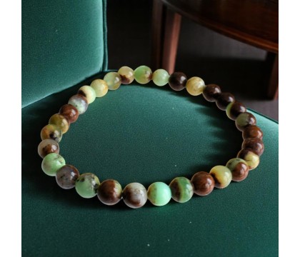 Bracelet en Chrysoprase Équilibre et Harmonie Bracelet en Chrysoprase Équilibre et Harmonie