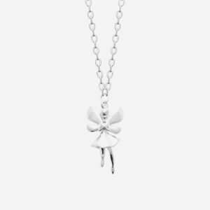 Collier fée enfant argent 925 rhodié magie élégance féerique