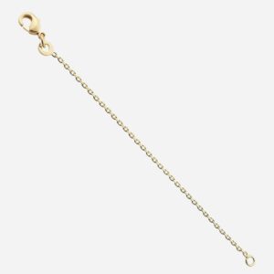Extension chaîne rallonge plaqué or 750 collier bracelet cheville - Vue principale ajustement pratique