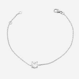 Bracelet zirconium argent 925 rhodié femme élégant
