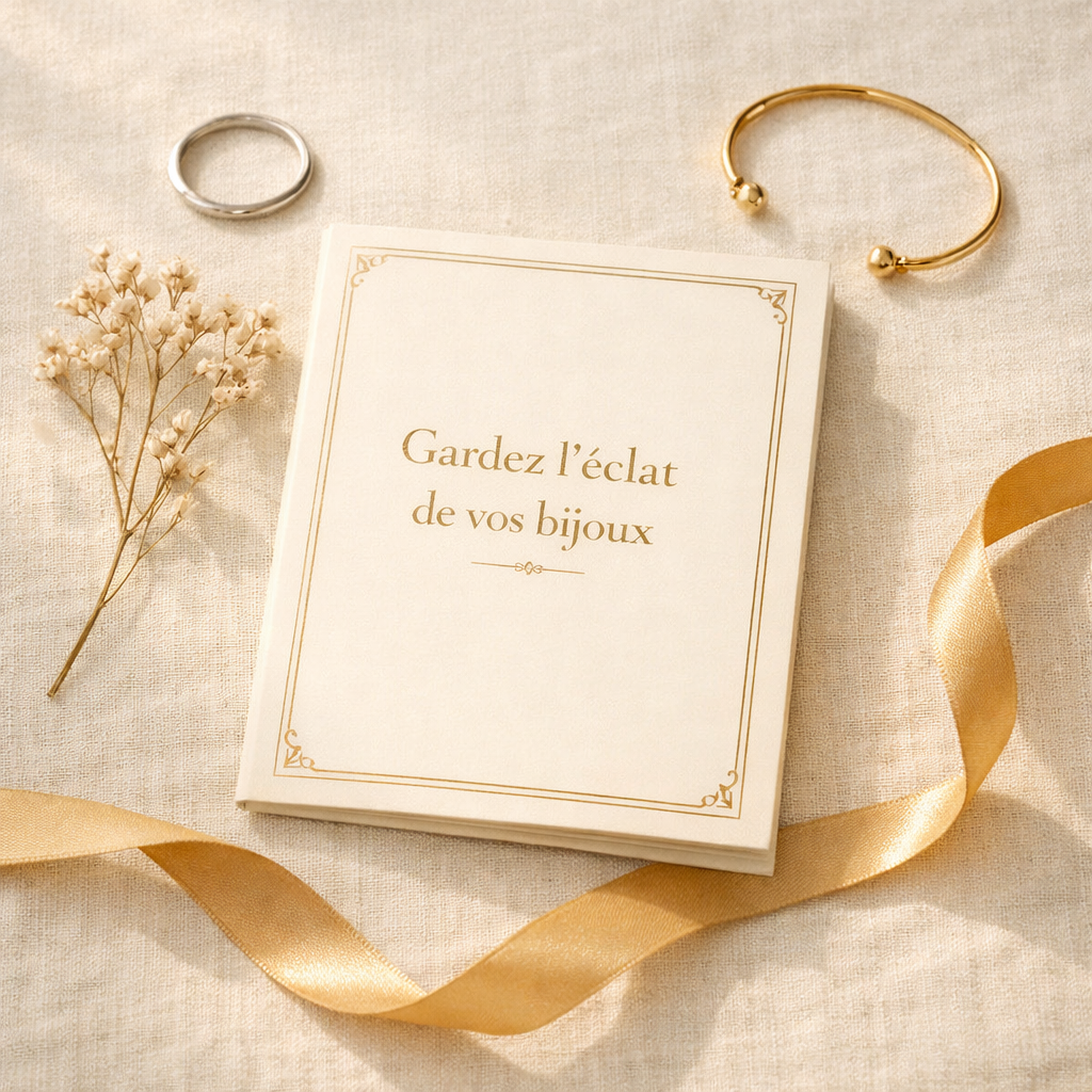 Guide offert — Gardez l'éclat de vos bijoux