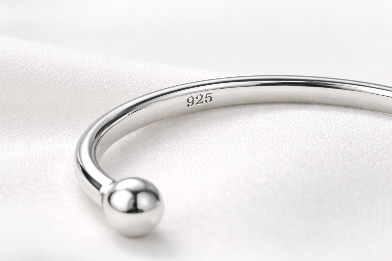 Bijou argent 925 avec poinçon - Garantie d'authenticité