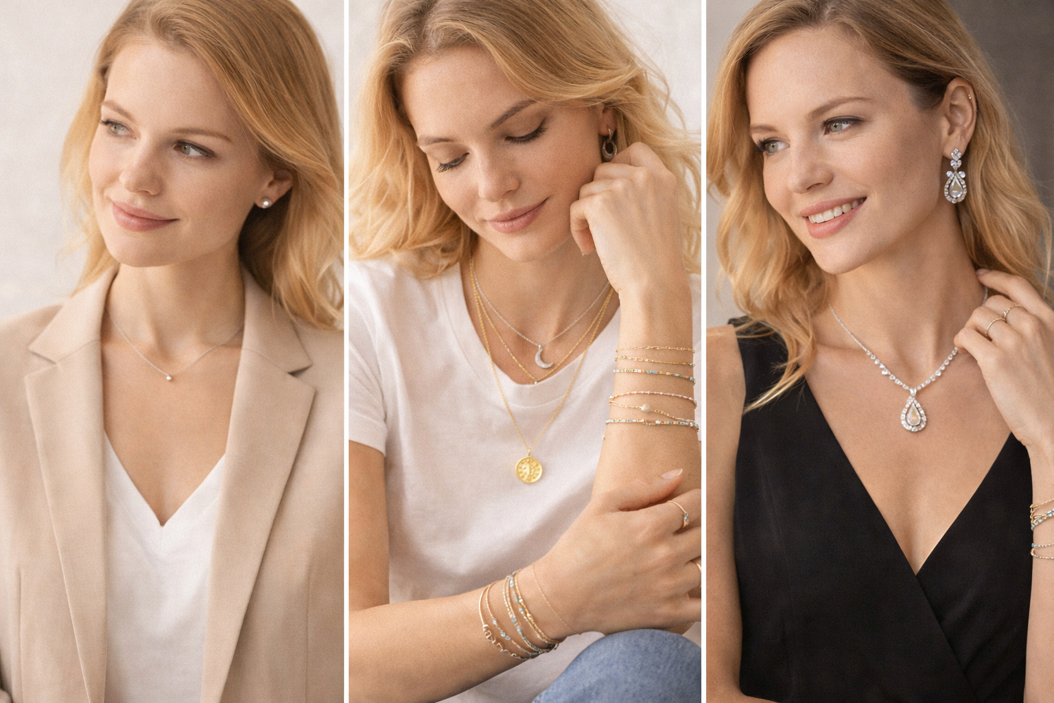 5 looks quotidiens pour porter vos bijoux avec style