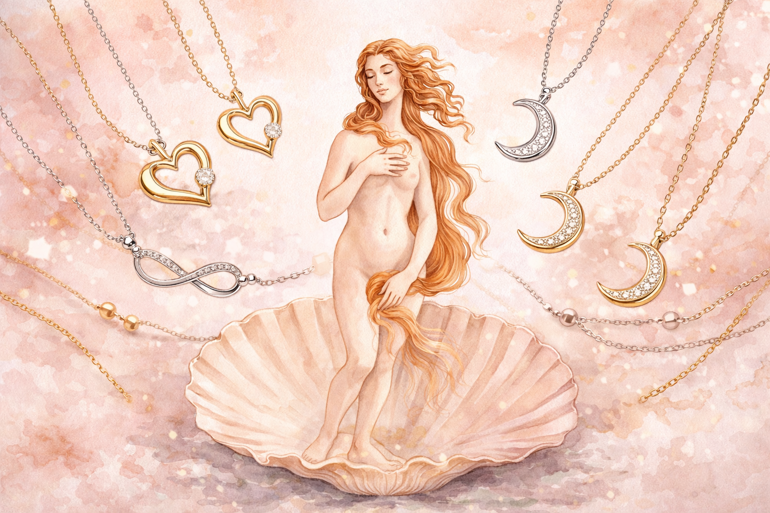 Vénus déesse de l'amour - Mythologie et bijoux féminins