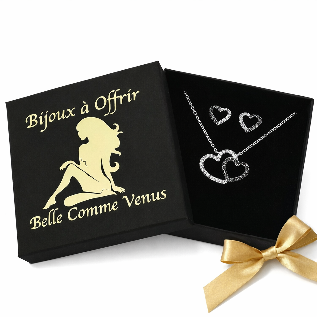 Bijou Belle Comme Venus dans son écrin cadeau – prêt à offrir pour la Fête des Mères