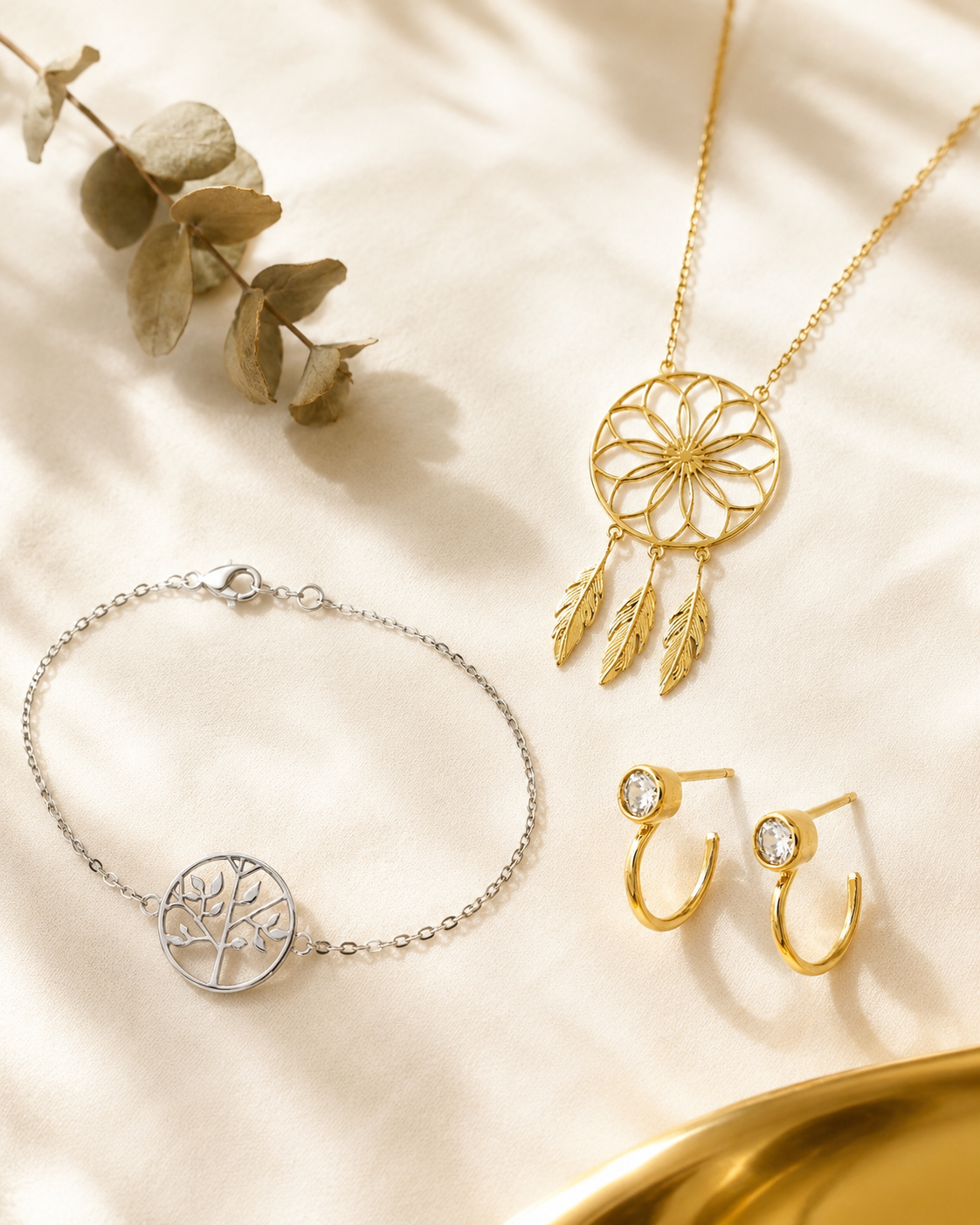 Sélection de bijoux en argent 925 et plaqué or Belle Comme Venus pour les soldes d'été 2026